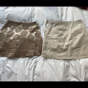 Urban outfitters / princess polly skirt bundle